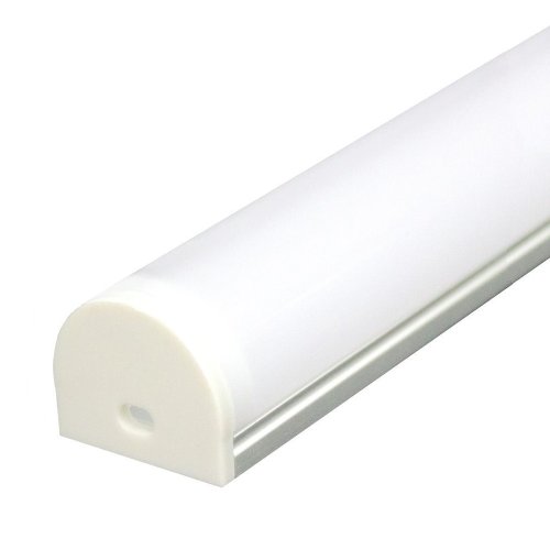 Профиль для светодиодной ленты накладной Feron (CAB263) 2000x24x20мм, 2 заглушки, 200см картинка 